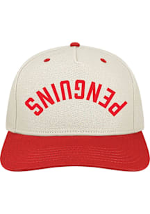 YOUNGS Hat IVORY Heritage Upside Down Script ADJ