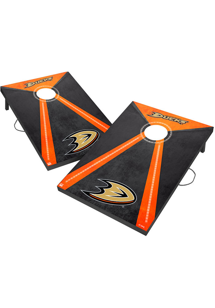Anaheim Ducks 2x3 LED Cornhole Tailgate Game