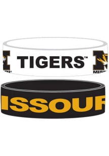 Missouri Tigers 2pk Bulky Bands Kids Bracelet