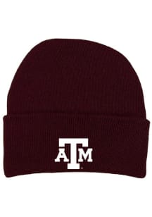 Texas A&amp;M Aggies Maroon Infant Cuffed Newborn Knit Hat