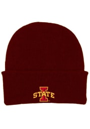 Iowa State Cyclones Crimson Cuffed Newborn Knit Hat
