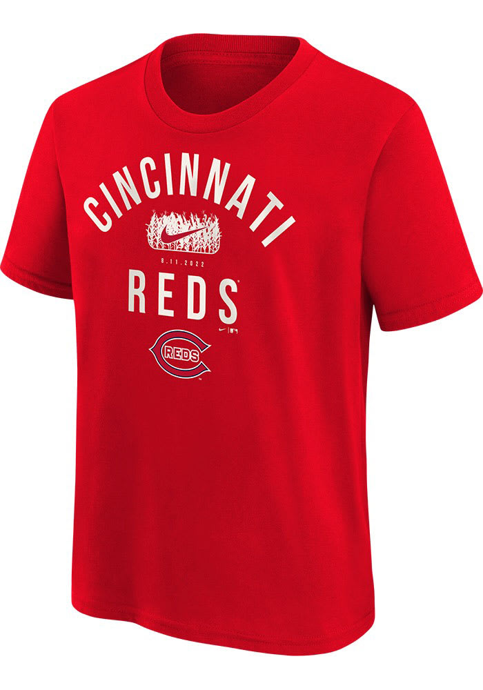 Nike Cincinnati Reds Youth Red Iowa Field Of Dreams Short Sleeve T-Shirt