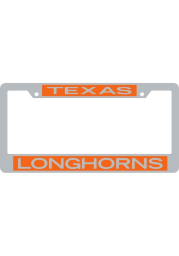 Texas Longhorns Orange Mirror Acrylic License Frame