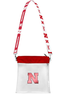 Nebraska Cornhuskers 3D Satchelette Womens Clear Tote