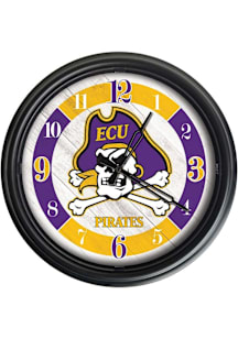 East Carolina Pirates Outdoor LED Wall Clock