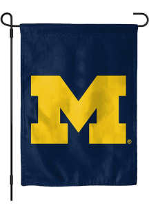 Blue Michigan Wolverines 13x18 2 Sided Garden Flag