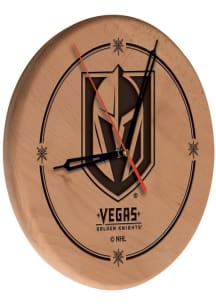 Vegas Golden Knights Laser Engraved Wall Clock