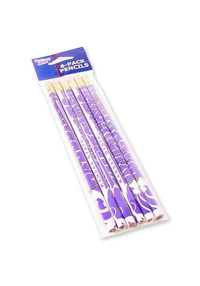 K-State Wildcats 6 Pack Pencil
