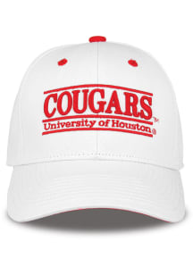 Houston Cougars The Game Bar Adjustable Hat - White