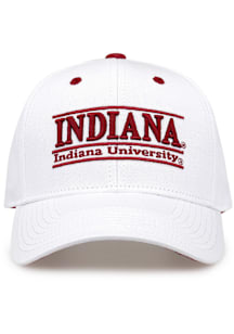 Indiana Hoosiers The Game Bar Adjustable Hat - White