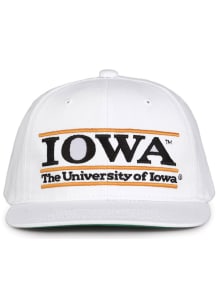 Iowa Hawkeyes Retro Bar Adjustable Hat - White
