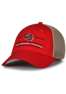 Western Kentucky Hilltoppers Bar Meshback Adjustable Hat - Red