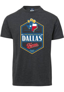 Dallas Ft Worth Charcoal The Great City Of Short Sleeve Fashion T Shirt