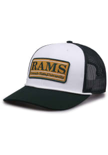 Colorado State Rams Bar Patch Adjustable Hat - White