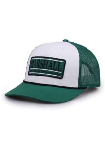 Marshall Thundering Herd Bar Patch Adjustable Hat - White