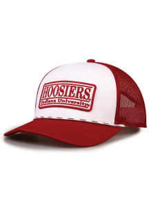 Indiana Hoosiers White Rope Trucker Adjustable Hat