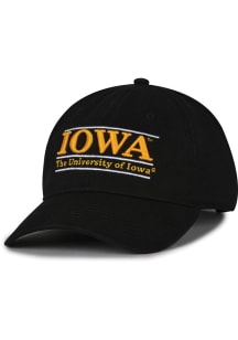 Iowa Hawkeyes Team Color Bar Adjustable Hat - Black