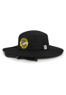 Iowa Hawkeyes Black Circle Boonie Mens Bucket Hat