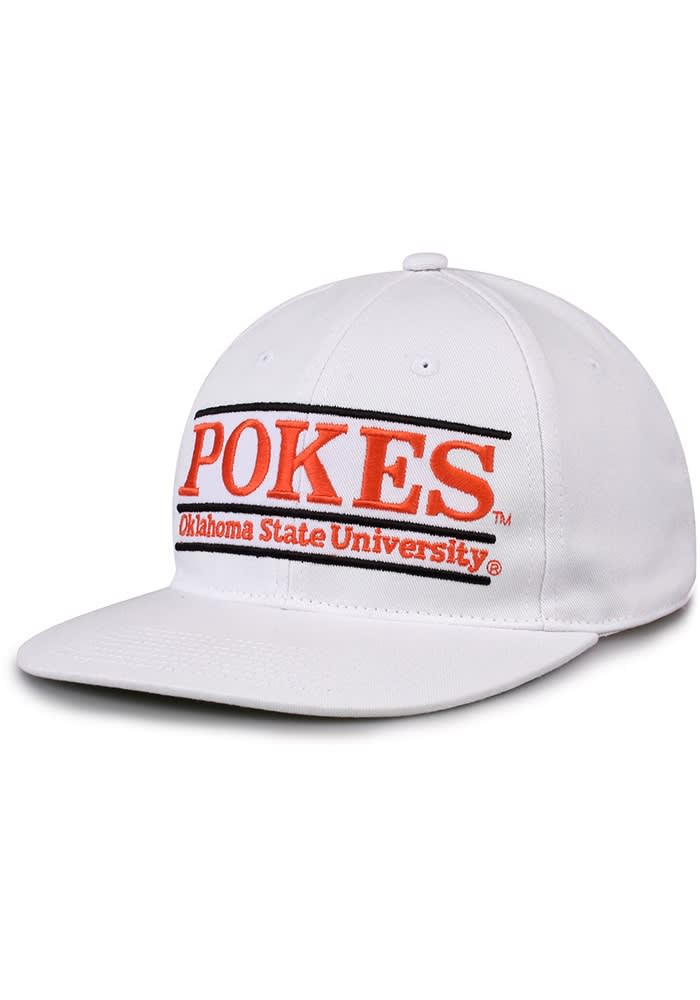 Oklahoma State University White Cowboys Osu Snapback Hat