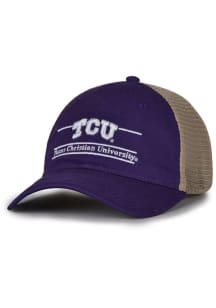 TCU Horned Frogs Bar Trucker Adjustable Hat - Purple