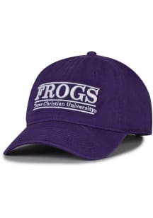 TCU Horned Frogs Team Color Bar Adjustable Hat - Purple