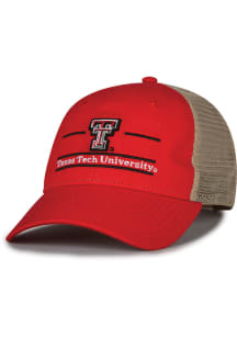 Texas Tech Red Raiders Bar Trucker Adjustable Hat - Red