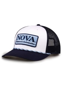 Villanova Wildcats Rope Trucker Adjustable Hat - White