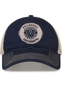 Villanova Wildcats Circle Trucker Adjustable Hat - Navy Blue