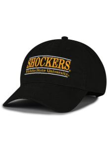 Wichita State Shockers Team Color Bar Adjustable Hat - Black