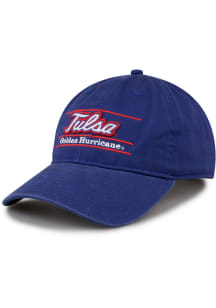 Tulsa Golden Hurricane Team Color Bar Adjustable Hat - Blue