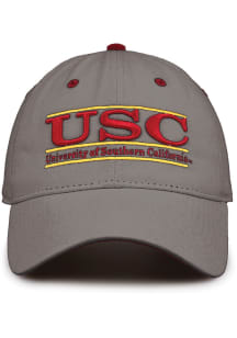 USC Trojans Grey Relaxed Retro Bar Adjustable Hat