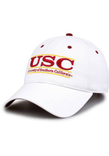 USC Trojans Relaxed Retro Bar Adjustable Hat - White