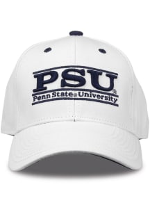 Penn State Nittany Lions White Retro Bar Adjustable Hat