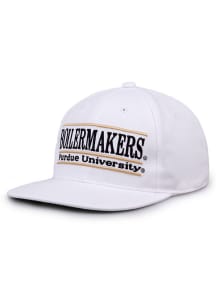 Retro Bar Purdue Boilermakers Mens Snapback - White