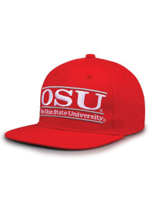 Retro Bar Ohio State Buckeyes Mens Snapback - Red