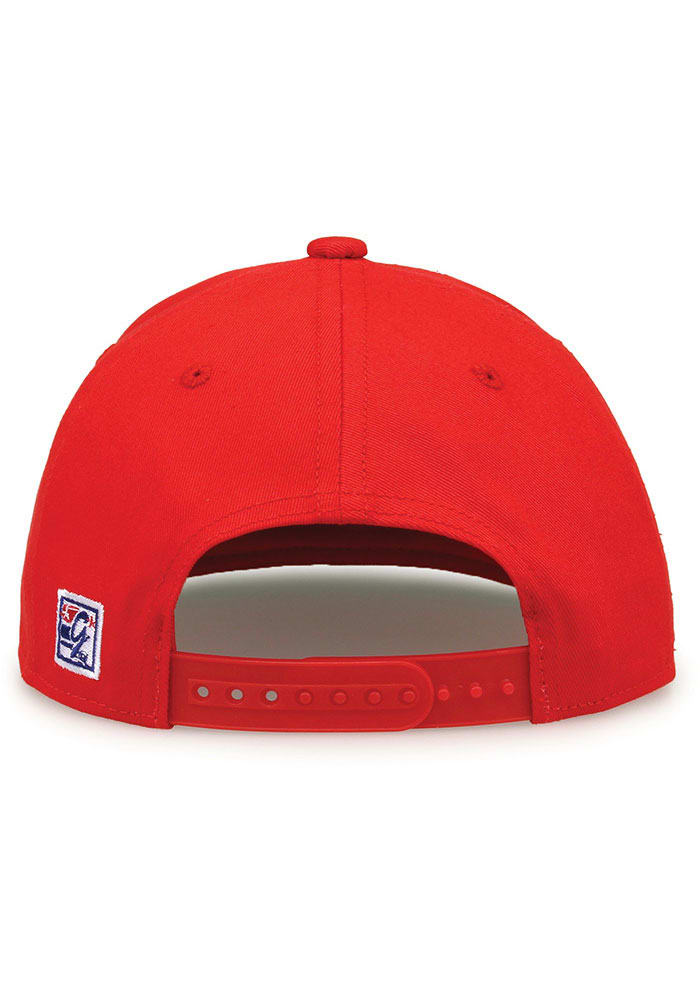 Ohio State Buckeyes Red Retro Bar Mens Snapback Hat