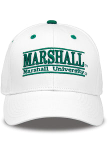 Marshall Thundering Herd Retro Bar Adjustable Hat - White