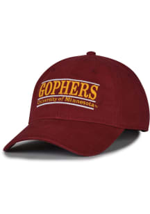 Minnesota Golden Gophers Maroon Relaxed Retro Bar Adjustable Hat