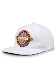 Retro Circle Minnesota Golden Gophers Mens Snapback - White