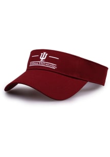 Split Bar Indiana Hoosiers Mens Adjustable Visor - Cardinal