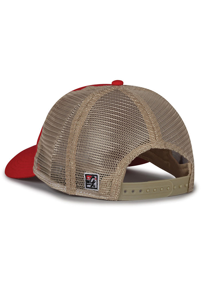 Miami RedHawks Split Bar Trucker Adjustable Hat - Red