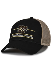 Western Michigan Broncos Split Bar Trucker Adjustable Hat - Black