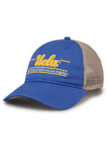 UCLA Bruins Blue Split Bar Trucker Adjustable Hat