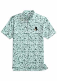 Johnnie O Michigan State Spartans Mens Green Tailgater Vault Short Sleeve Fashion Polo