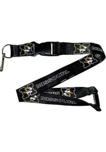 Missouri Tigers Black Buckle Graphic Lanyard