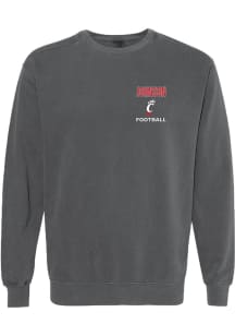 Zay Gravy Johnson Rally Mens Black Cincinnati Bearcats NIL Embroidered Crew Sweatshirt