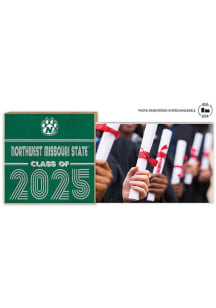Northwest Missouri State Bearcats Class of 2025 unique photo frame Picture Frame - Green