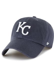 47 Kansas City Royals Clean Up Adjustable Hat - Navy Blue