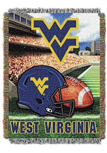 West Virginia Mountaineers Woven Tapestry Blanket