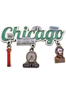 Chicago dangle chicago icons Magnet